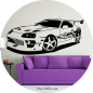 Preview: Wandtattoo Fast and Furious Toyota Supra Paul Walker